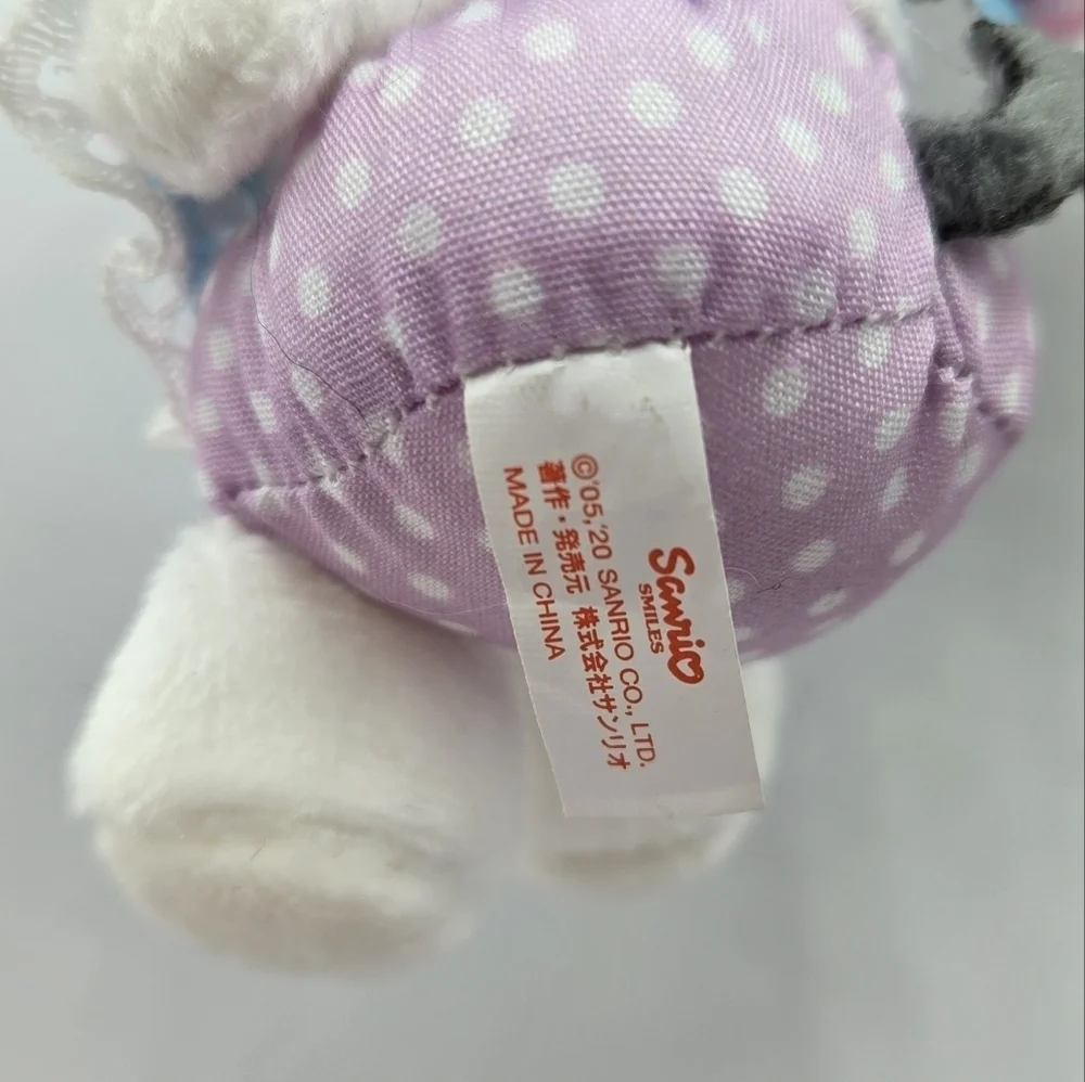 Sanrio Kuromi Baby Mascot Plush Keychain